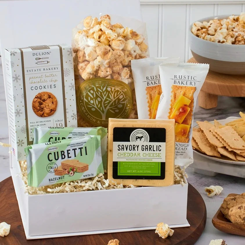 Classic Snacks: Gourmet Gift Basket