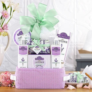 A Day Off: Lavender Vanilla Spa Gift Basket