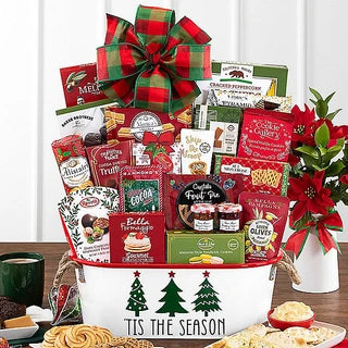 Deck the Halls: Gourmet Holiday Gift Basket