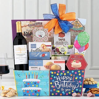 Callister Cellars Cabernet: Birthday Gift Basket